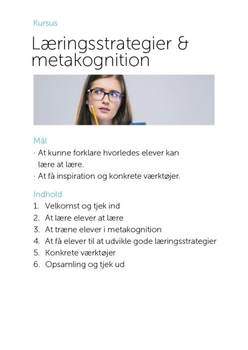 Læringsstrategier og metakognition Kompetencehuset Heckmann